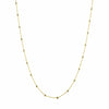 Yellow Gold Long Rio Necklace | Vamp London Jewellery