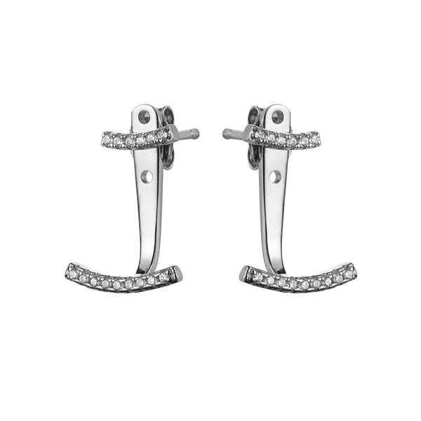 Silver Ear Jackets | Vamp London Jewellery