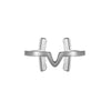 Silver Cuff Ring | Vamp London Jewellery