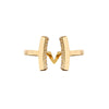 Yellow Gold Cuff Ring | Vamp London Jewellery
