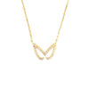 Yellow Gold Unmasked Necklace | Vamp London Jewellery