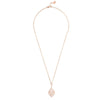 Rose Gold Tear Drop Necklace | Vamp London Jewellery
