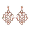 Rose Gold Fancy Earrings | Vamp London Jewellery