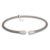 Oxidised Woven Cluster Bracelet | Vamp London Jewellery