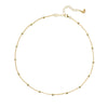 Yellow Gold Collar Necklace | Vamp London Jewellery