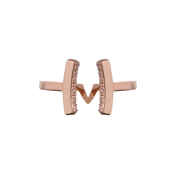 Rose Gold Cuff Ring | Vamp London Jewellery