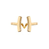 Yellow Gold Cuff Ring | Vamp London Jewellery