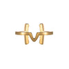 Yellow Gold Cuff Ring | Vamp London Jewellery