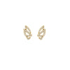 Yellow Gold Unmasked Studs | Vamp London Jewellery