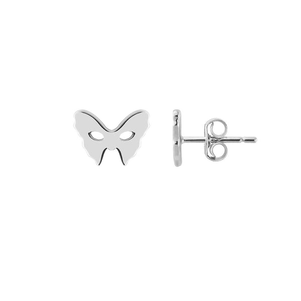 Silver Mask Earrings | Vamp London Jewellery