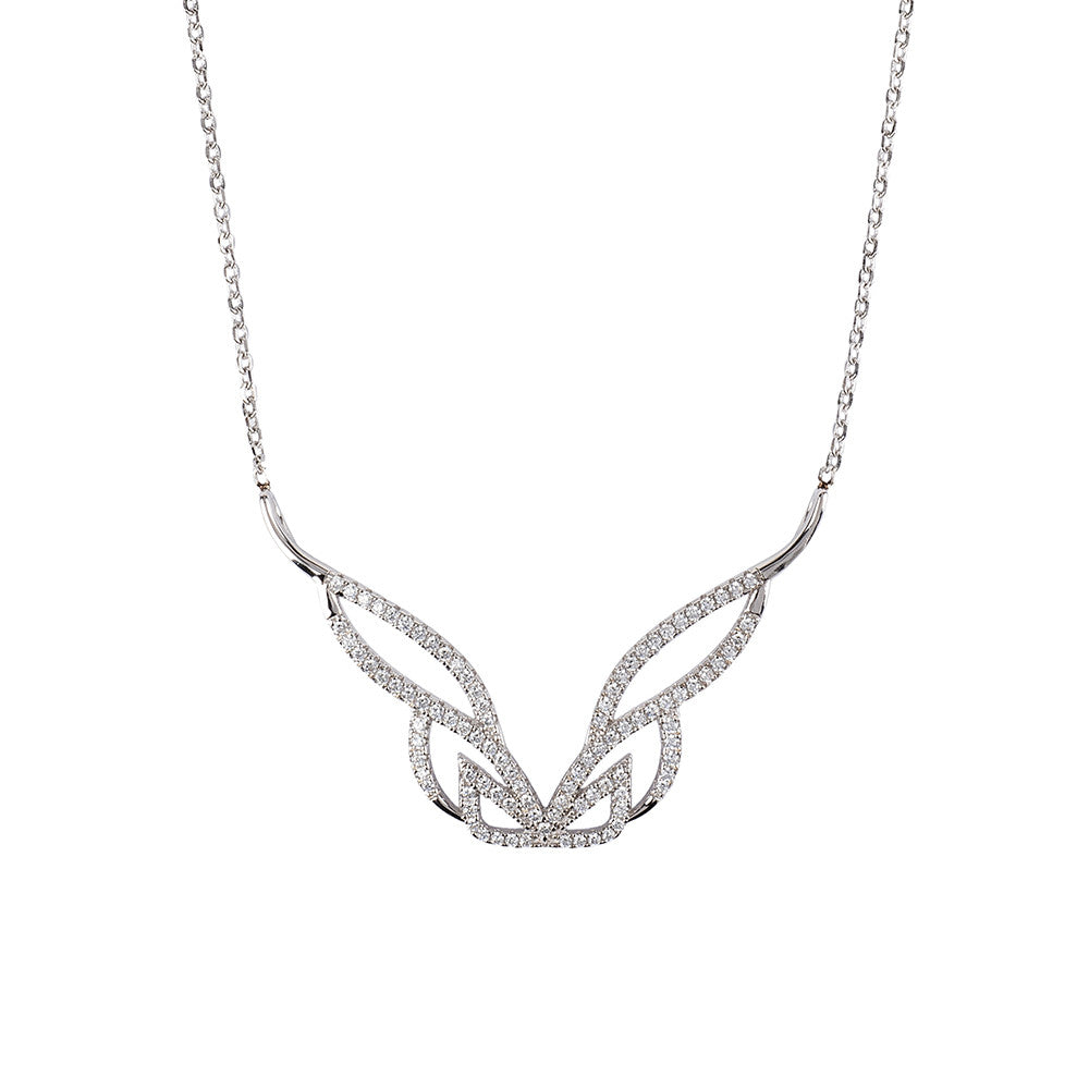 Silver Pure Necklace | Vamp London Jewellery