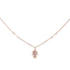 Rose Gold Hamsa Necklace | Vamp London Jewellery