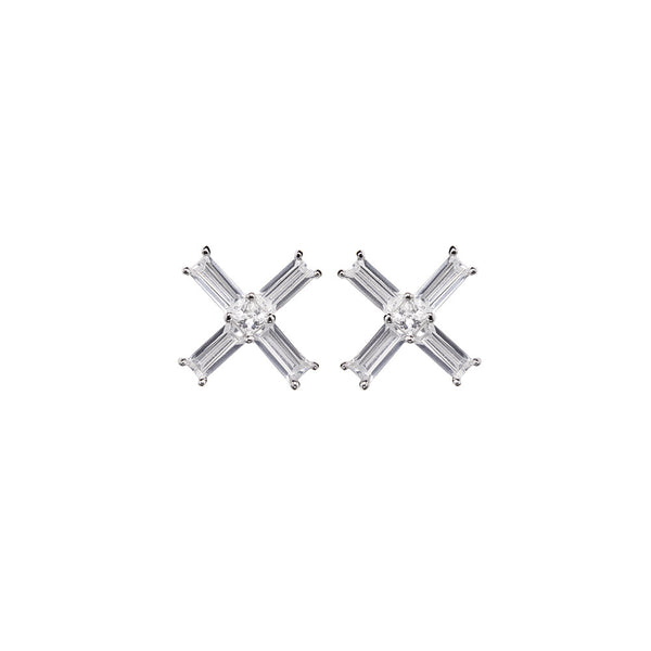 Silver Baci Earrings | Vamp London Jewellery