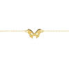 Yellow Gold Mask Bracelet | Vamp London Jewellery