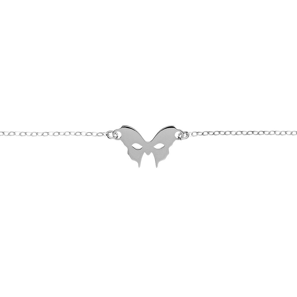 Silver Mask Bracelet | Vamp London Jewellery