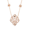 Rose Gold Fancy Necklace | Vamp London Jewellery