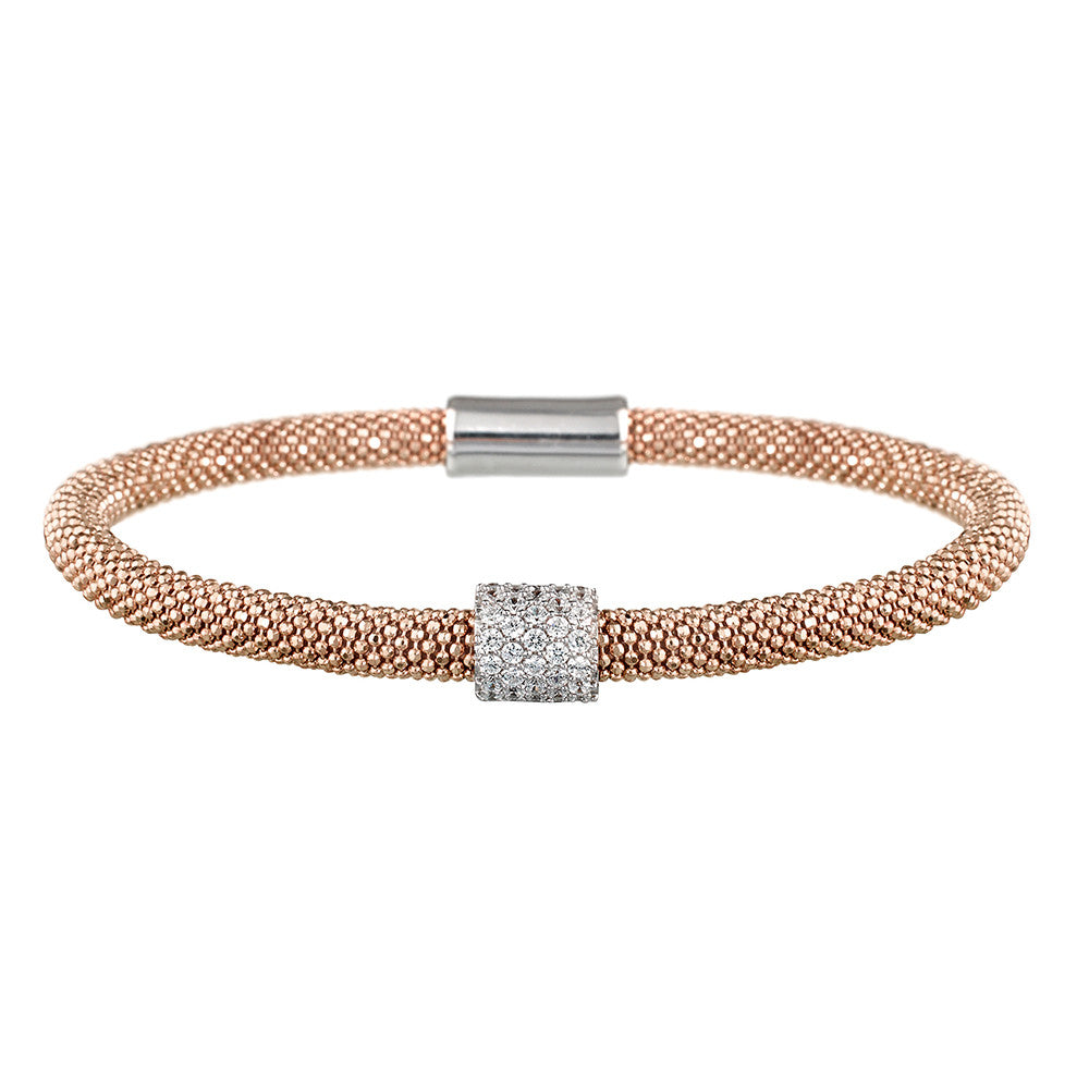 Rose Gold Bracelet 1 Cluster | Vamp London Jewellery