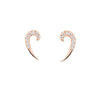 Rose Gold Spike Earrings | Vamp London Jewellery