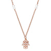 Rose Gold Hamsa Necklace | Vamp London Jewellery