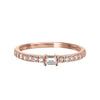 Rose Gold Band Ring | Vamp London Jewellery