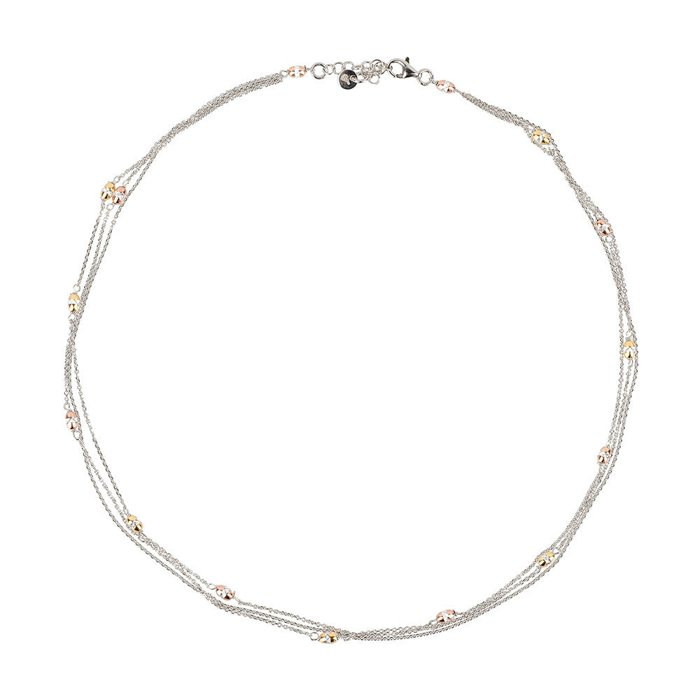 Vamp Chic Triple Row Necklace | Vamp London Jewellery