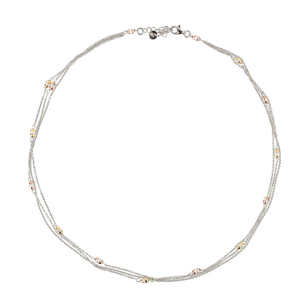 Vamp Chic Triple Row Necklace | Vamp London Jewellery