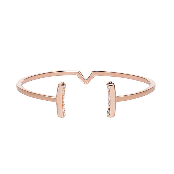 Rose Gold Bangle | Vamp London Jewellery