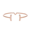 Rose Gold Bangle | Vamp London Jewellery